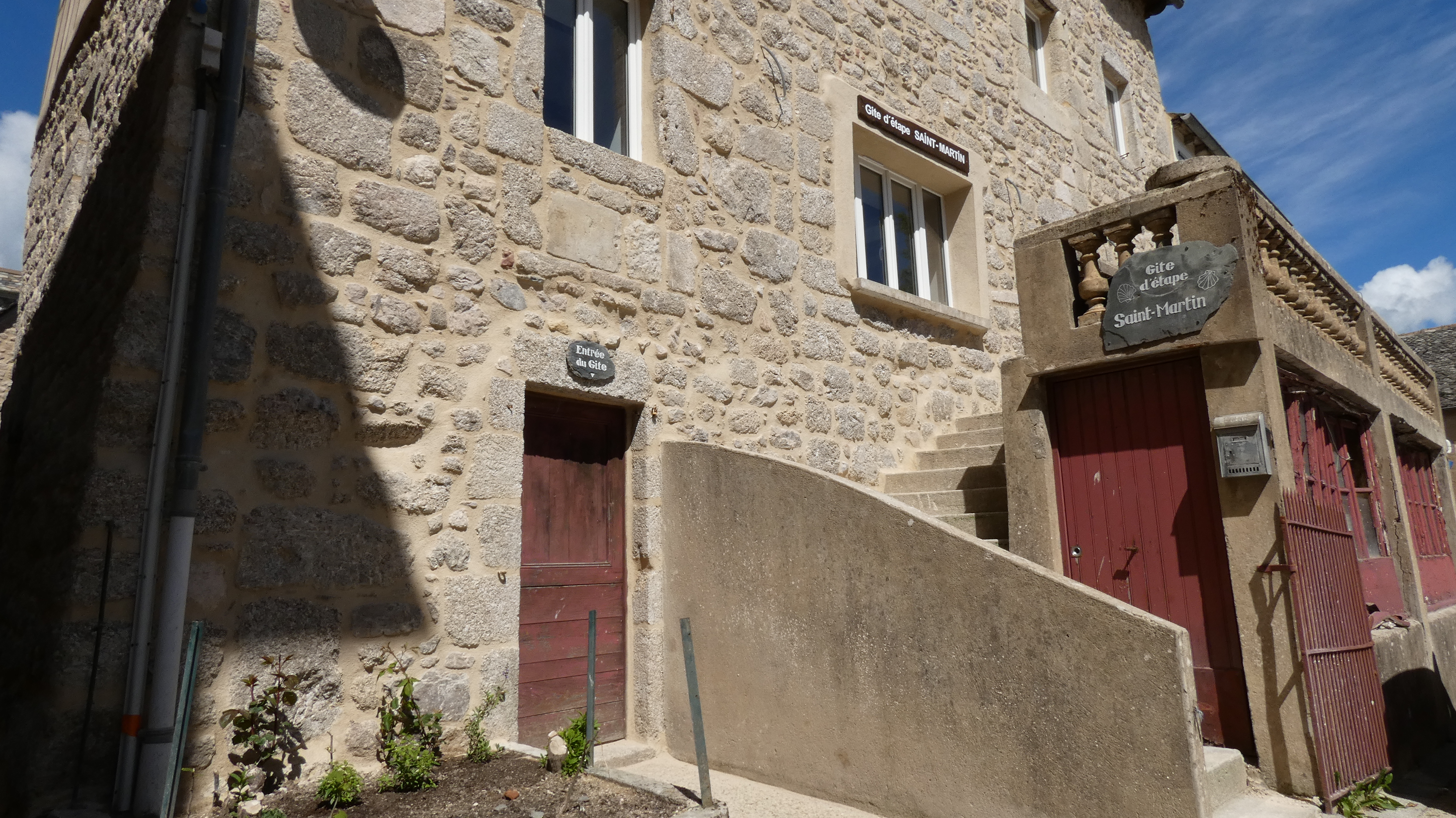 devanture du gite
